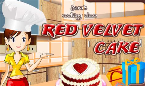 Sara's Red Velvet Cake - Friv Cooking Games at Friv2.Racing