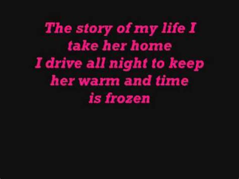 One Direction Story of my life Lyrics - YouTube