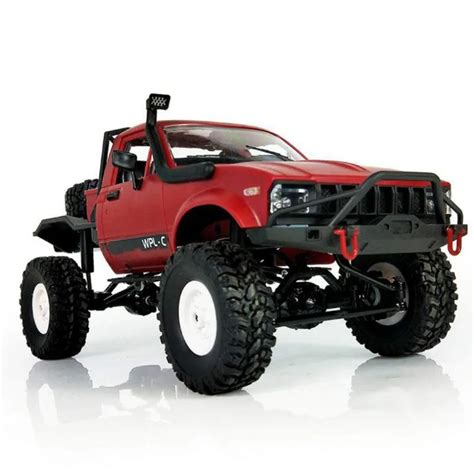 2018 New Arrival 1:16 WPL C14 Scale 2.4G 4CH Mini Off road RC Semi truck RTR Kids Climb Truck ...