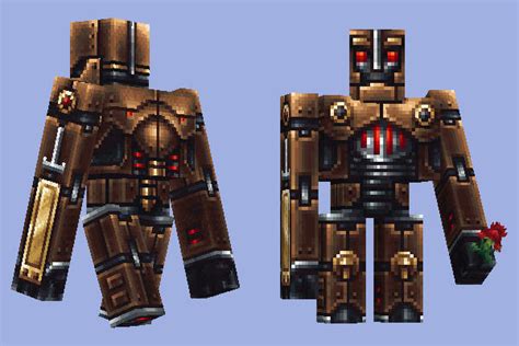 Minecraft iron golem skin by Wayuki on DeviantArt