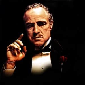 Create meme "you're asking for without respect, please, no respect, don Corleone respect ...