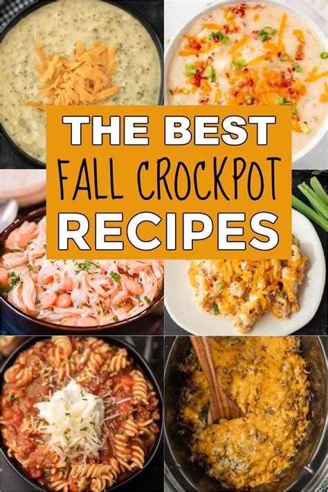 45 Fall Crockpot Recipes - Eating on a Dime