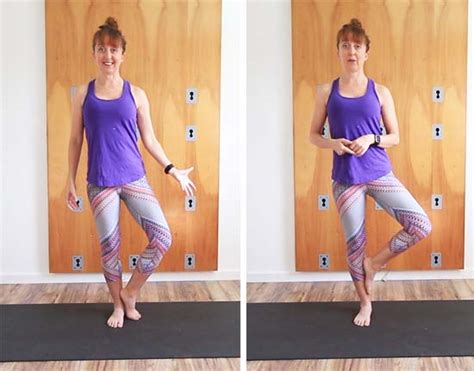 How to do tree pose step by step, plus modifications and alignment tips