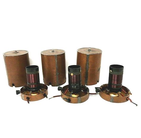 Antique Radio Parts - (3) Copper Encased/Shielded Radio Coils TT001 ...