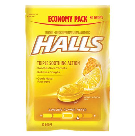 Halls Menthol Cough Drops | Emergency Medical Products