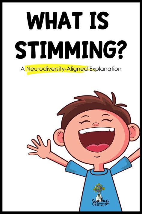 What is Autistic Stimming and Why Do People on the Autism Spectrum Do It? • Speechy Things