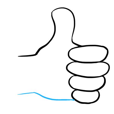 How To Draw A Thumbs Up - Agencypriority21