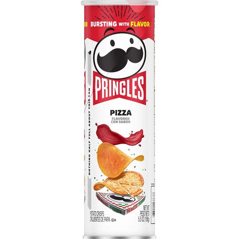 Pringles Potato Crisps Chips Pizza Flavored - Shop Chips at H-E-B