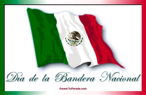 Día de la Bandera de México, Fiestas Patrias de México, tarjetas