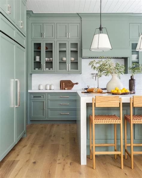 Light Sage Green Kitchen Cabinets | Besto Blog