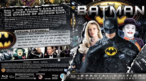 Custom 4K UHD Blu-ray DVD Free Covers Labels Movie Fan Art - - DC Comics Collection / Batman (1989)