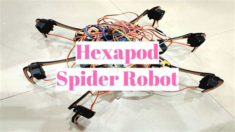 18 DOF Hexapod Spider Robot – MBATechmeds