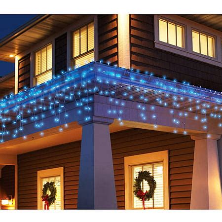 Holiday Time 300-Count Blinking Icicle Christmas Lights - Walmart.com
