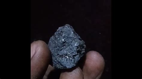 Meteorite Rare Black Diamond - YouTube