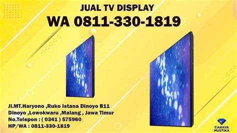WA 0811–330–1819, Jual Samsung Digital Signage TV Jakarta | by Jualdigitalsignagedijakarta | Medium