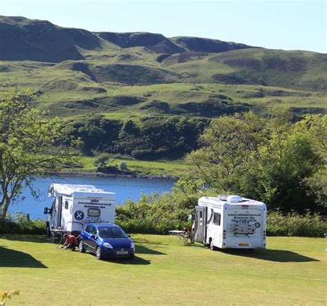 Wild camping & Caravan Parks with a Motorhome