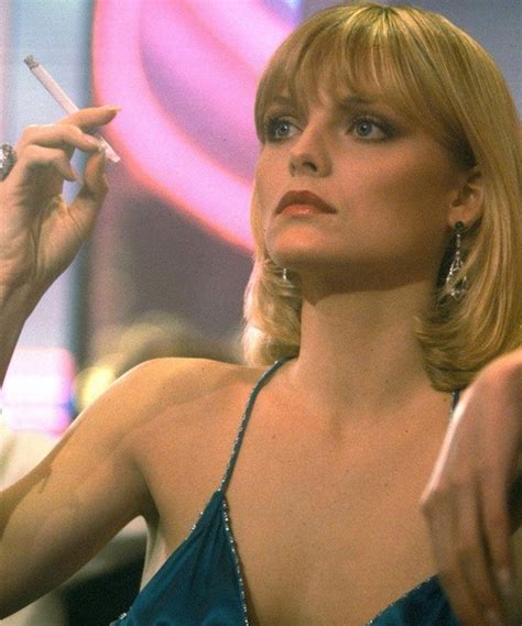 Michelle Pfeiffer in Scarface | Killer short hair | Pinterest