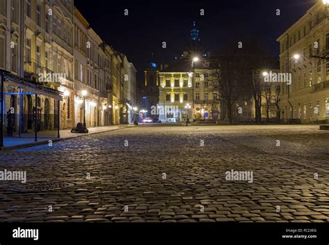 Old Town in Lviv, Ukraine Stock Photo - Alamy