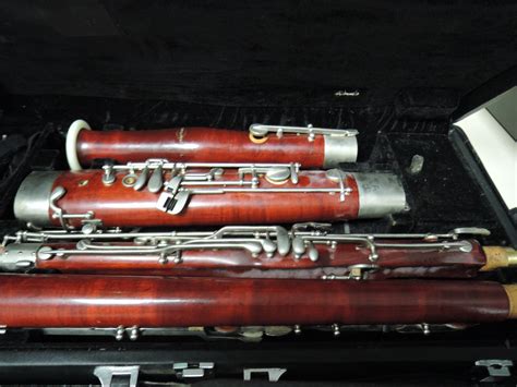 A Buffet Crampon Oboe, a gear for music bassoon and a traditional ...