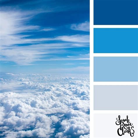 Cloudy Sky // 25 color palettes inspired by spectacular skies - Sarah ...