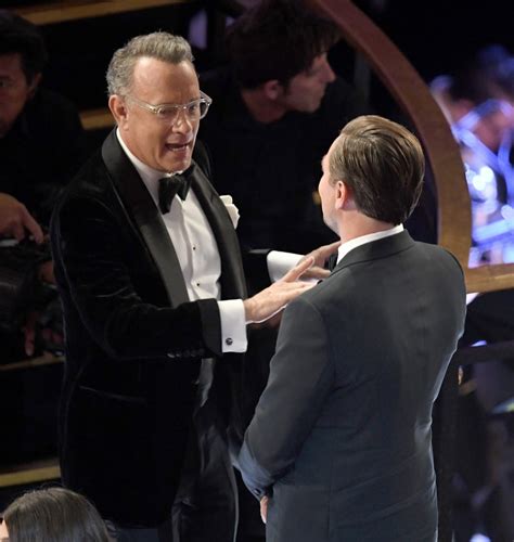 Tom Hanks and Leonardo DiCaprio at the 2020 Oscars | Best Pictures From ...