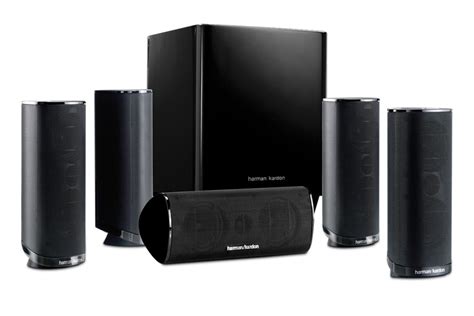 Harman Kardon HKTS 16BQ 5.1 Channel Home Theater Speaker Package (Black ...