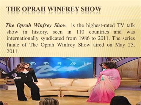 Oprah Winfrey (An Entrepreneur )