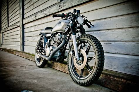 yamaha sr400 cafe racer by gasoline custom motorcycles