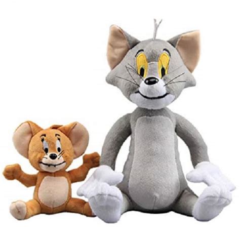 Tom and Jerry Deluxe 14" Plush Set | Toy Game Shop