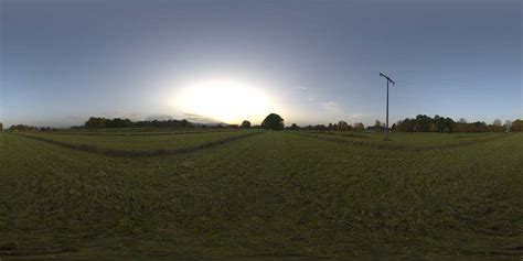 HDRI 360° field Freilassing, Germany | Openfootage