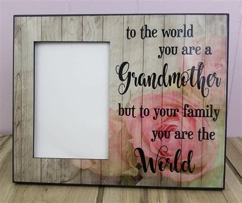 Grandma Picture Frame Personalized Frame Grandma Picture | Etsy ...