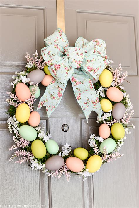 10 DIY Easter Wreath Ideas - How to Make a Cute Easter Door Wreath