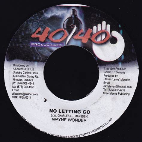 Wayne Wonder – No Letting Go (2002, Vinyl) - Discogs