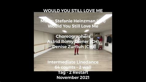 Would You Still Love Me - Line Dance Mag