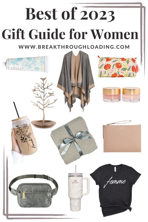 Best of 2023: Gift Guide for Women | Breakthrough Loading