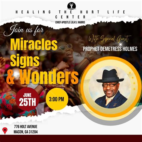 Miracles, Signs, and Wonders, 776 Holt Ave, Macon, GA 31204-3632 ...