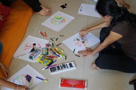 GROUP ART THERAPY: OUR TEAM ACTIVITY Inner Space