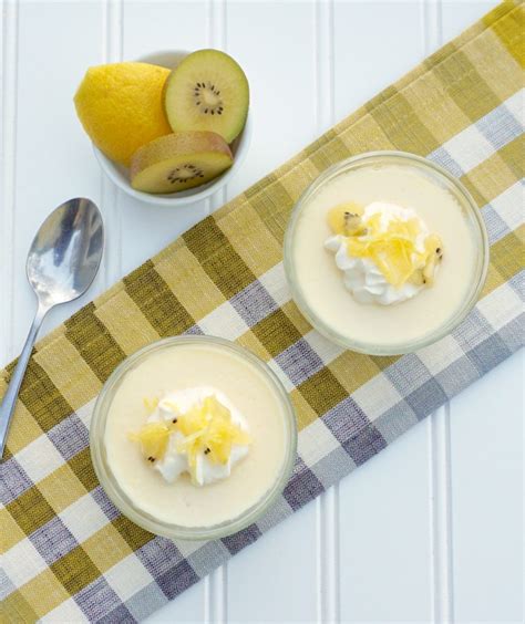 Easy to Make Creamy Lemon Panna Cotta Recipe