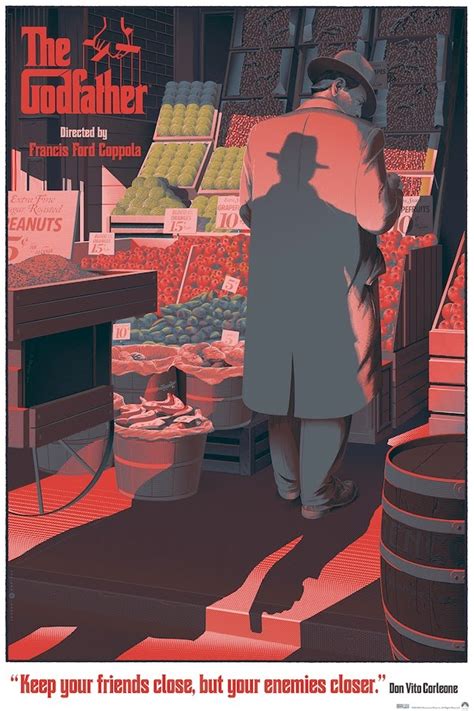 INSIDE THE ROCK POSTER FRAME BLOG: Laurent Durieux The Godfather Poster Release Details