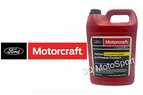 FORD Motorcraft YELLOW CONCENTRATED ANTIFREEZE/ COOLANT (3.78 LITERS) | Lazada