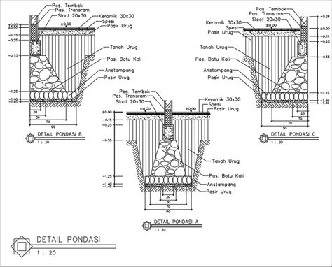 Contoh Detail Potongan Kuda Kuda Dan File Autocad Nya Dwg Hitungan ...