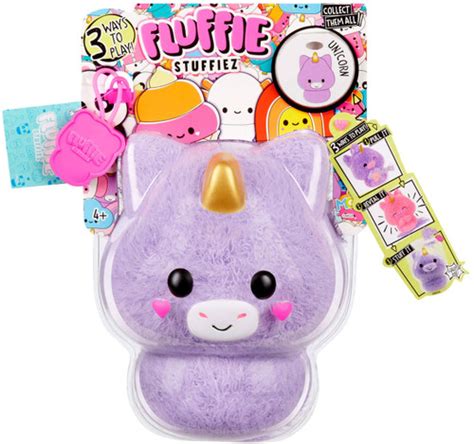 Fluffie Stuffiez Unicorn SMALL Plush MGA Entertainment - ToyWiz