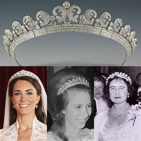 The #Cartier #Halo #Tiara! Gifted to #Queen Elizabeth on her 18th ...