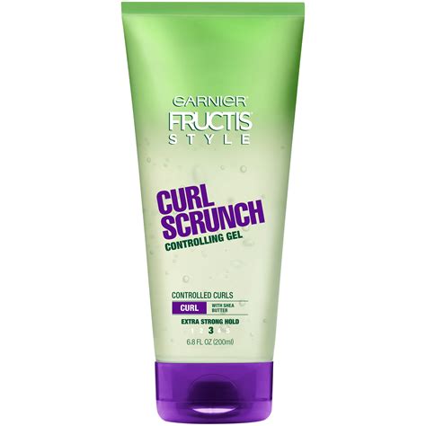 Garnier Fructis Style Curl Scrunch Gel, Extra Strong, 6.8 oz (192 g)