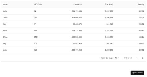 react-material-ui-table-paging - Codesandbox