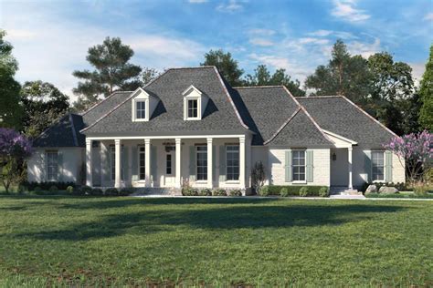 Acadian House Plans - Architectural Designs