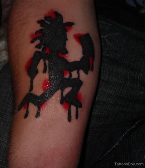 Black ICP Tattoo On Arm - Tattoos Designs