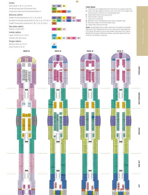 P And O Britannia Deck Plan / Best Suites On P O Cruises Britannia Full ...