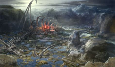 Gray dragon skeleton illustration, fantasy art, dragon, bones HD wallpaper | Wallpaper Flare