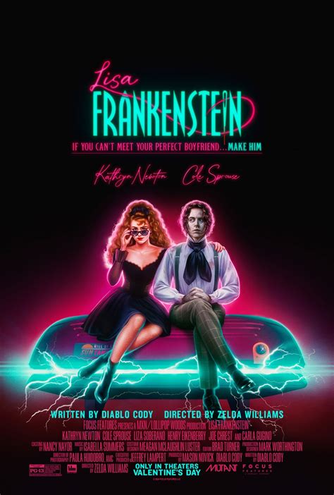 Check Out An Electrifying New Poster For LISA FRANKENSTEIN